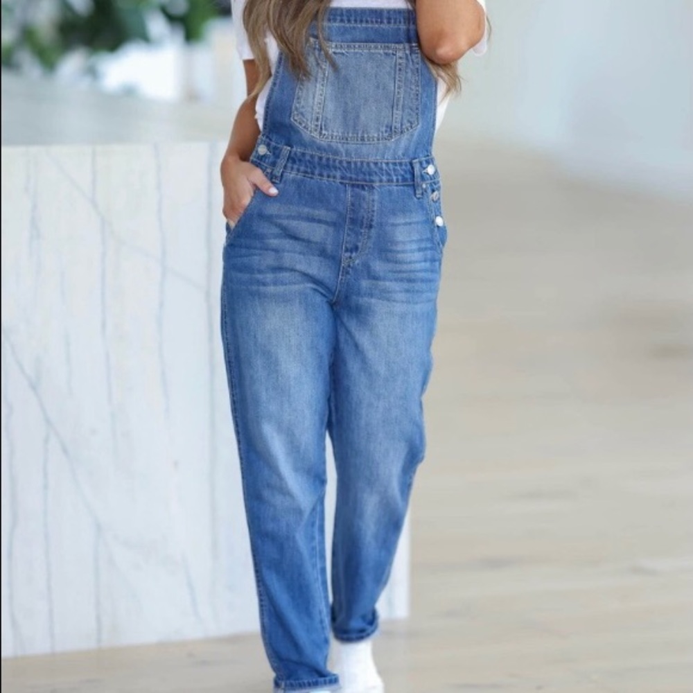 Aubrey Denim Overalls